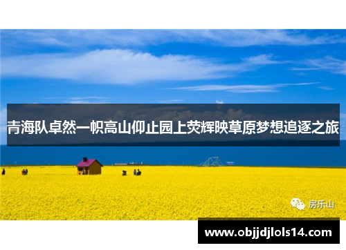 青海队卓然一帜高山仰止园上荧辉映草原梦想追逐之旅